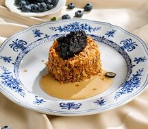 Черничный торт 