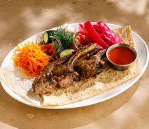 Шашлык из корейки ягненка