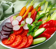 Сезонные овощи и зелень  