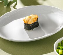 Запеченные суши с крабом