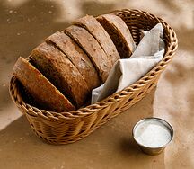 Домашний черный хлеб 