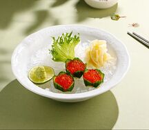 Сашими Красная икра