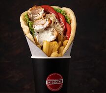 Гиро с креветками
