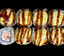 Запеченный с креветкой