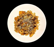 Тяхан с цыплёнком