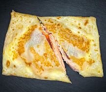 Блин с сёмгой