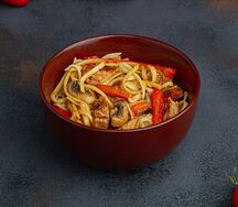 Лапша-вок с говядиной