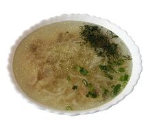 Суп-лапша с курицей