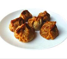 Манты жареные