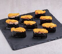 Запеченный гункан сет