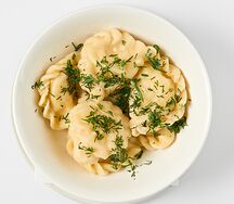 Вареники с картофелем
