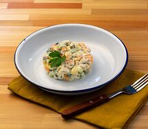 Столичный с курицей