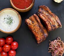 Шашлык из свиных рёбер