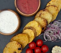 Картошка на мангале