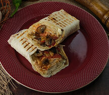 Дурум с грибами и сыром