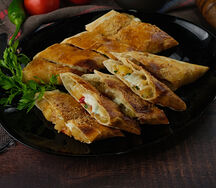 Пиде с картошкой и сыром