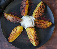 Картофель на мангале