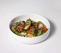 Тартин с форелью