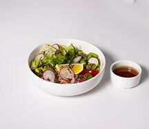 Поке с креветками и азиатским соусом