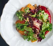 Салат с хамоном из утки