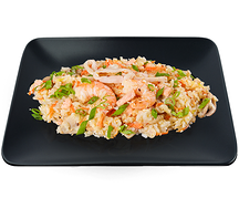 Тяхан с морепродуктами