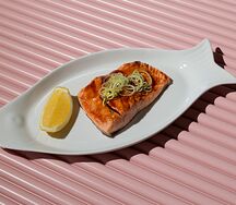 Форель на гриле в соусе терияке