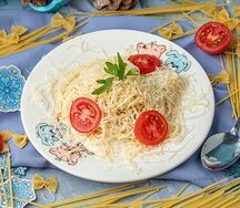 Спагетти с сыром