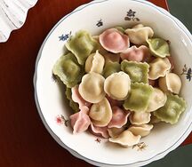 Пельмени со сметаной