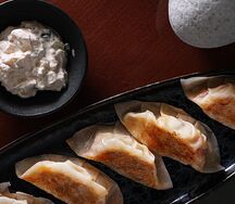Гёдза с креветками