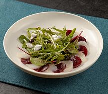 С гребешком и печёной свеклой