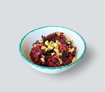 Салат Свекольный с черносливом и грецким орехом