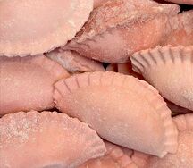 Вареники с клубникой