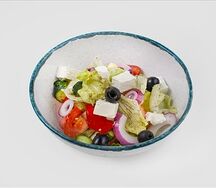 Салат Греческий на масле и бальзамике