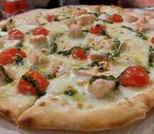 Пицца Сливочный лосось