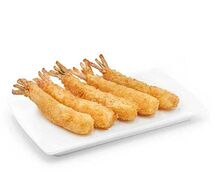 Креветки с хвостом в панировке 10 шт New