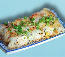 Рисовый ролл с креветками