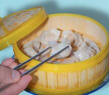 Димсамы со свининой и креветкой