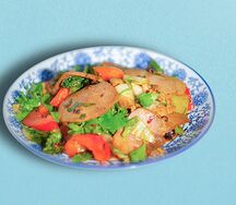 Салат со свиным языком