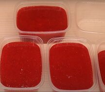Клубничное пюре с сахаром 