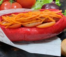 Классический на красной булке