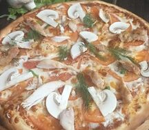 Курица-грибы