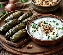 Толма с горячим дзадзики