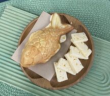 Рыбка вафельная с сыром