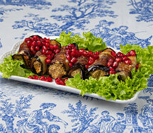 Рулетики из баклажанов