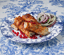 Люля-кебаб из баранины с гранатом