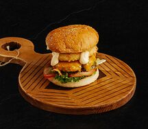 Бургер Говядина сырная