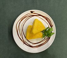 Сыр сулугуни в панировке