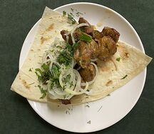 Шашлык из cвинoй шеи