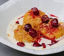Сырники вишневые хрустящие 