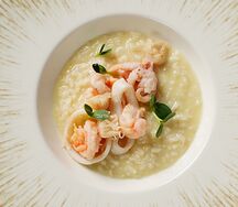Ризотто с морепродуктами